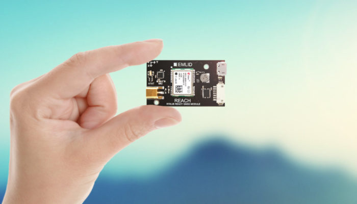 Launch of Indiegogo Campaign for Reach–First Affordable RTK GPS Receiver