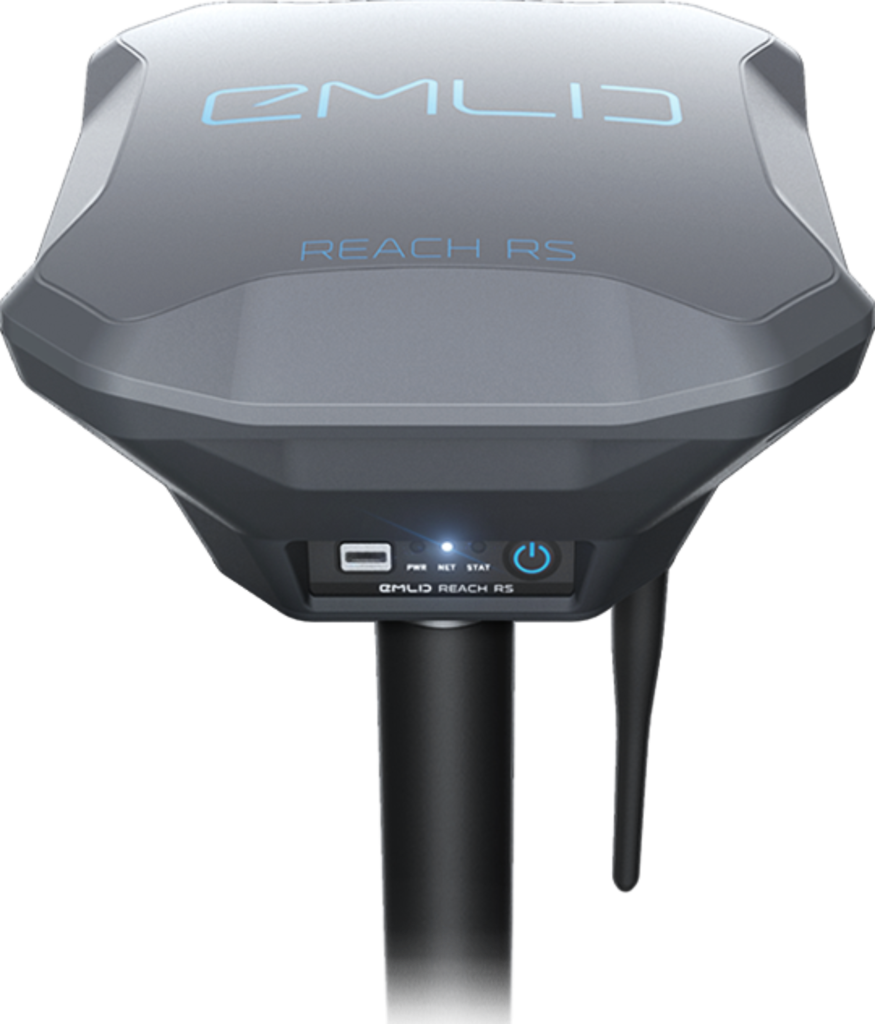 New Reach RS RTK GNSS receiver