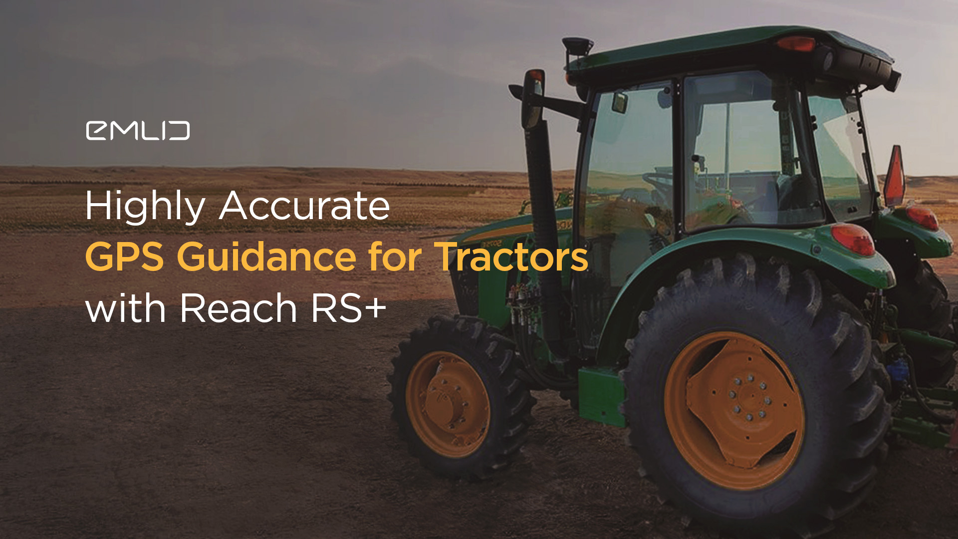 Reach RS RTK GPS for precision agriculture and farming Emlid Blog