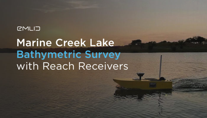 Bathymetric Survey with Reach RS+: Marine Creek Lake