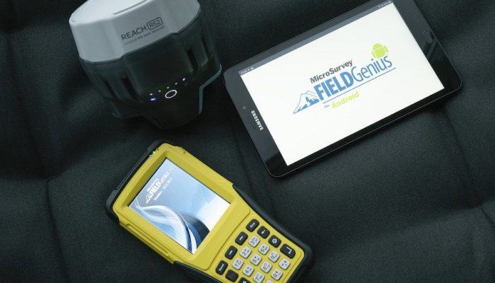 Use Reach with MicroSurvey FieldGenius. Now on Android