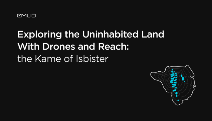 Exploring the Uninhabited Land with Drones and Reach: the Kame of Isbister