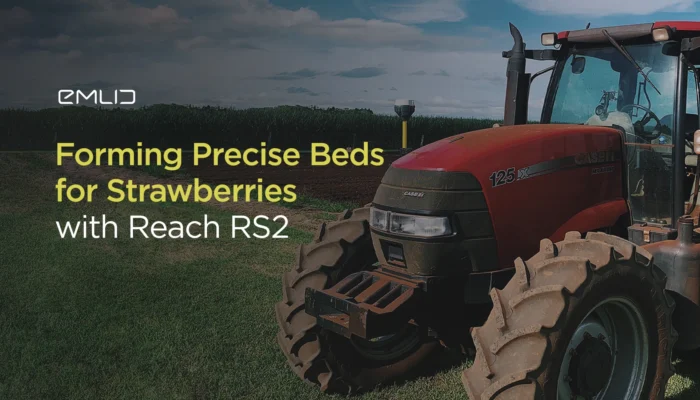 Forming Precise Beds for Strawberries with Reach RS2: a Case by Farm Doctors