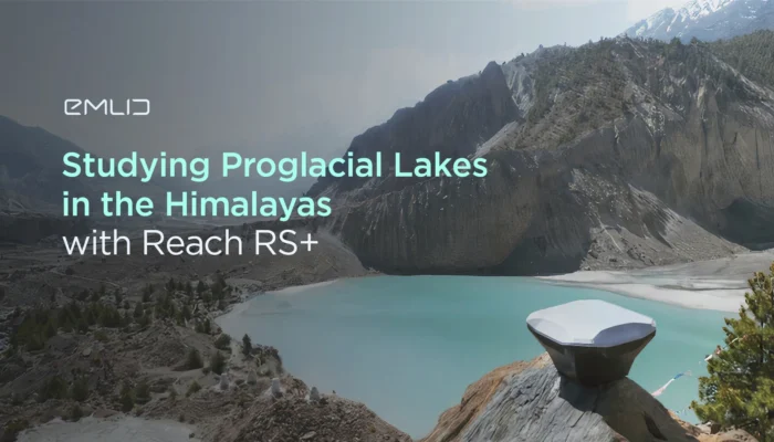 Studying Proglacial Lakes in the Himalayas with Reach RS+