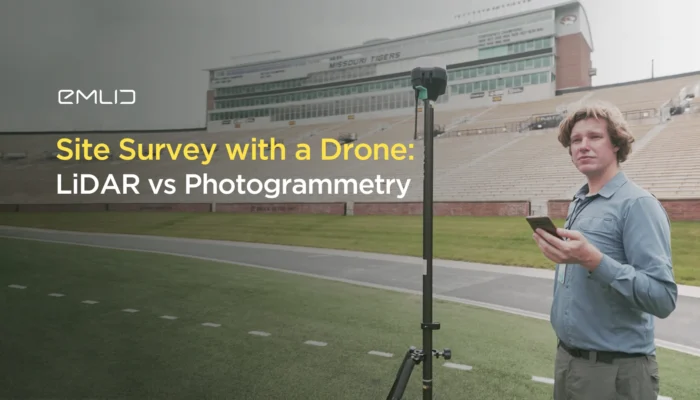 Site Survey with a Drone: LiDAR vs Photogrammetry