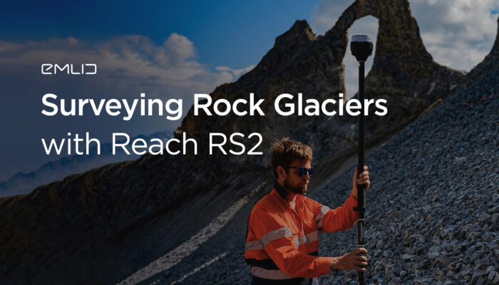 Surveying Rock Glaciers with the Reach RS2