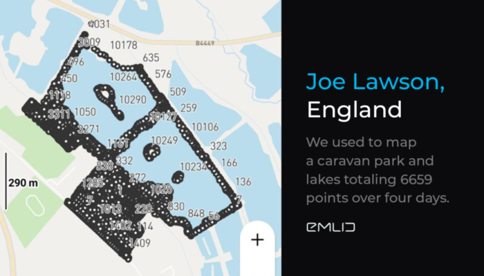 More than Six Thousand Points over Four Days: Interview with Emlid User