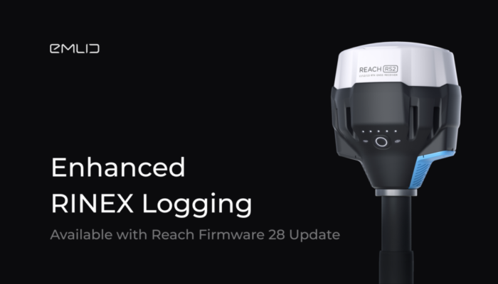 Reach Firmware 28 Update Features Enhanced RINEX Logging