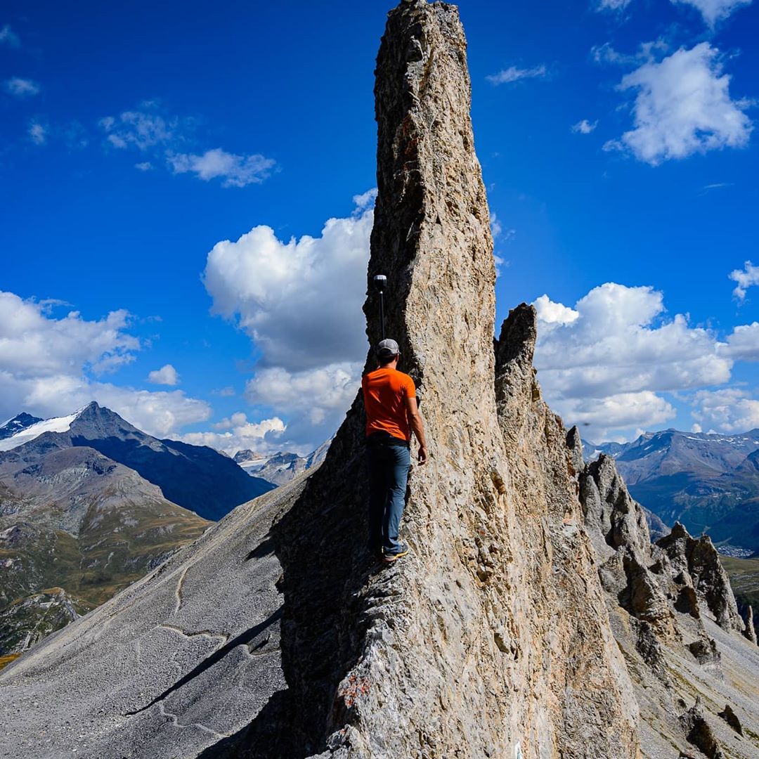 Surveying Rock Glaciers in French Alps with Reach RS2