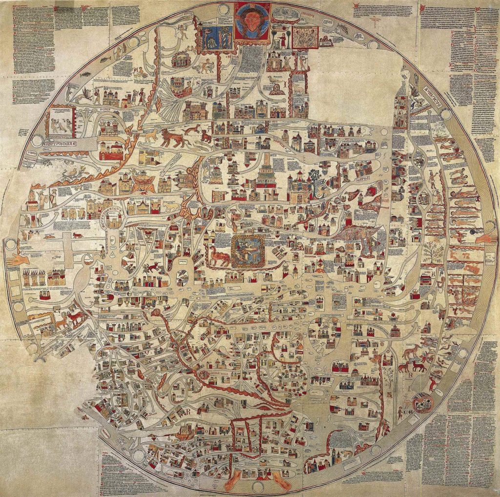 The Ebstorf Map created circa 1235