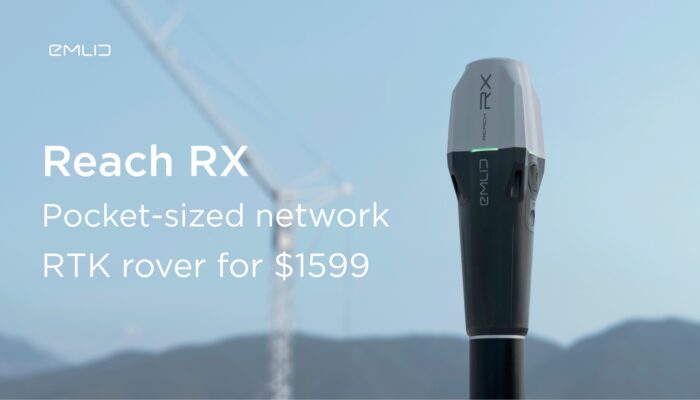 Introducing Emlid Reach RX: pocket-sized RTK GNSS receiver for $1599