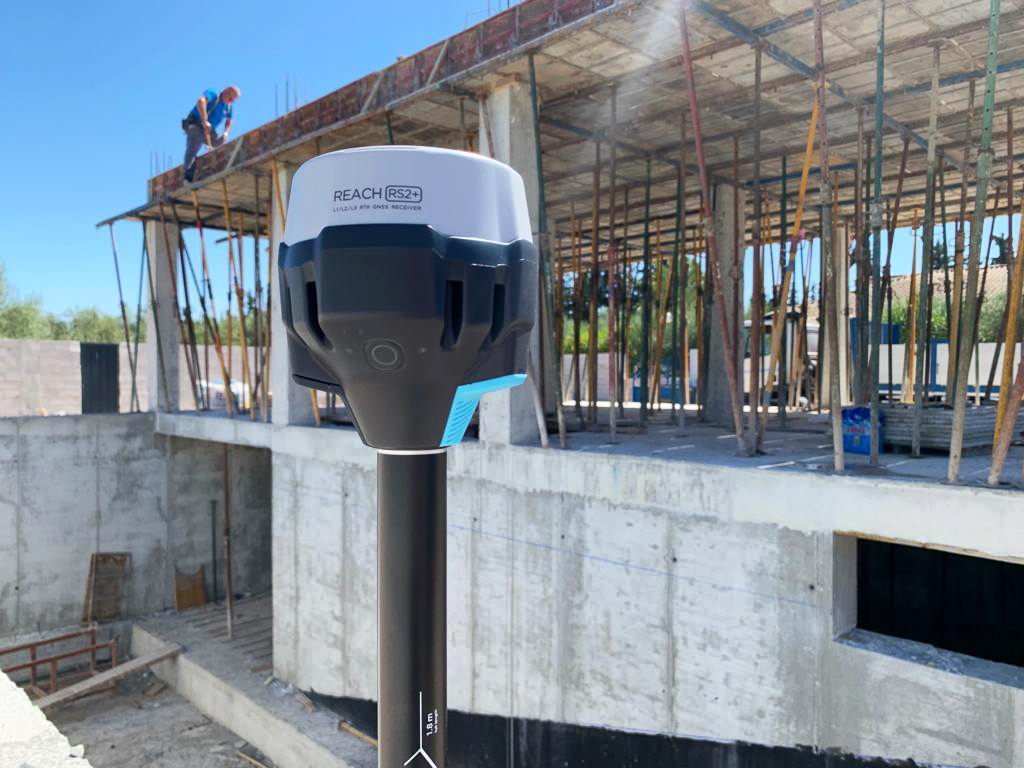 Emlid Reach RS2+ for construction site management