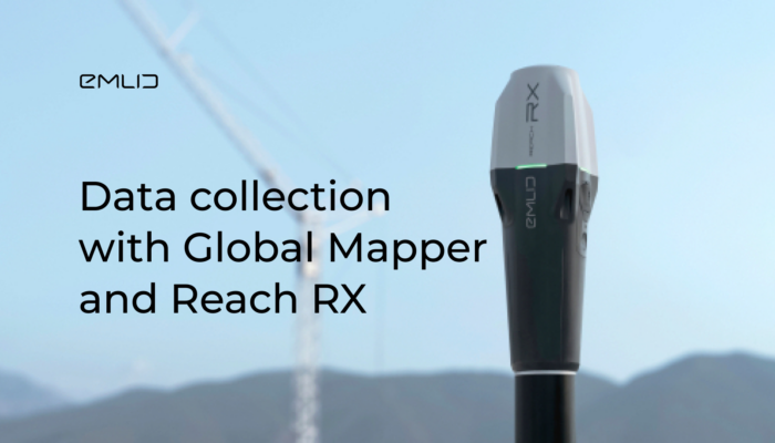 How to collect data with Reach RX and Global Mapper