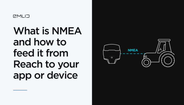 What is NMEA and how to feed data from Reach to third-party device?