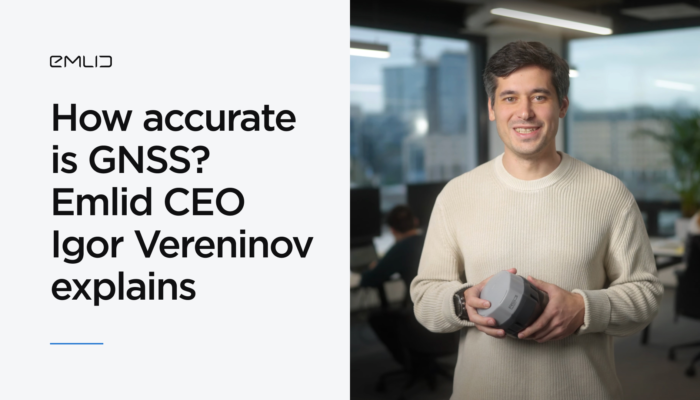 How accurate is GNSS vs. GPS, and what’s behind it? Emlid CEO Igor Vereninov explains centimeter-level positioning