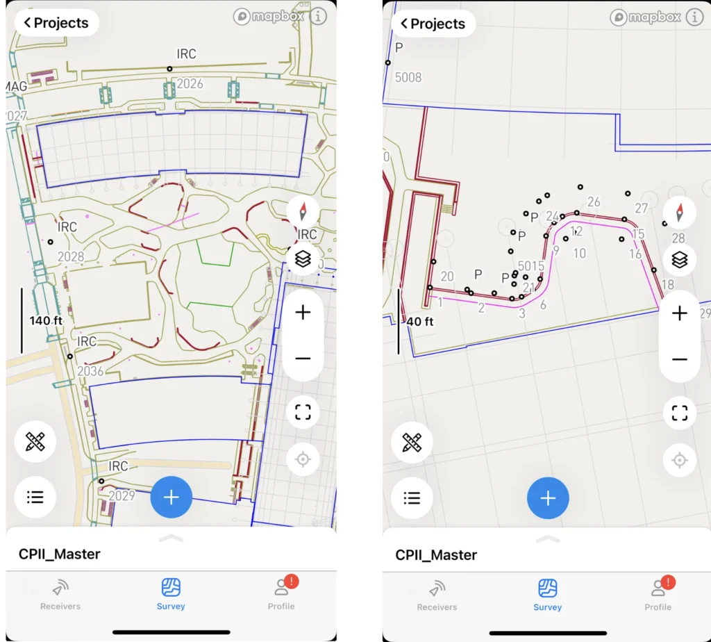 Emlid Flow construction survey software