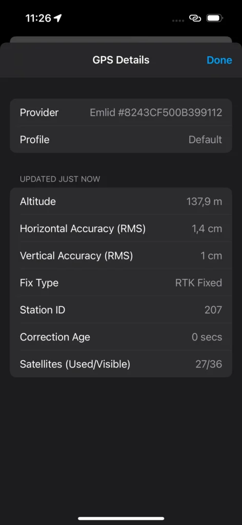 Reach RX MFi with Esri Field Maps
