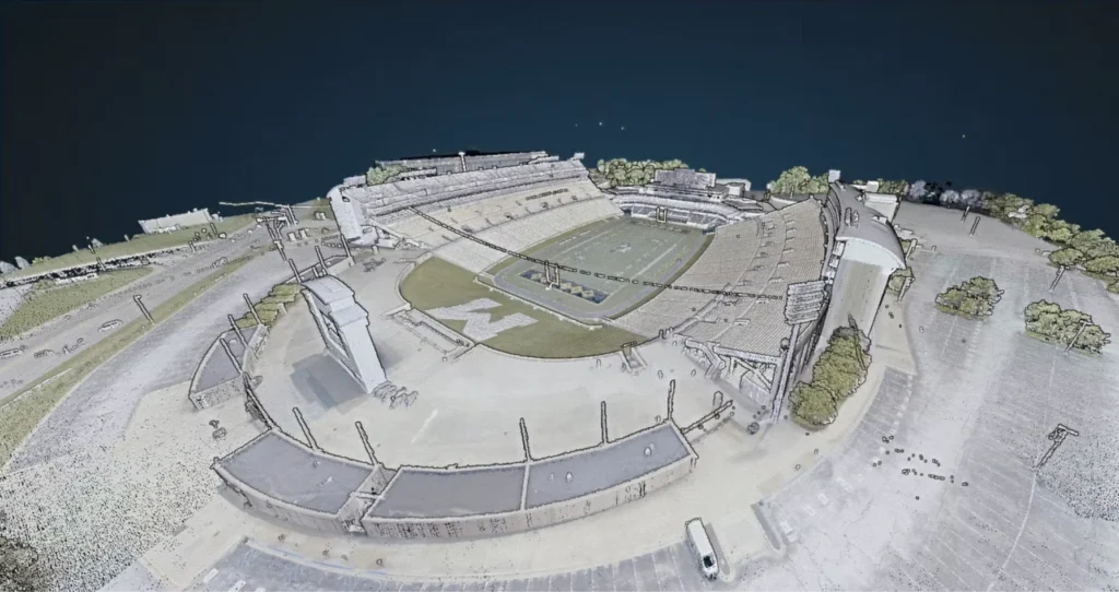 LiDAR digital model