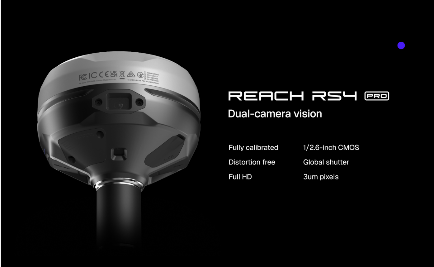 RTK receiver with camera