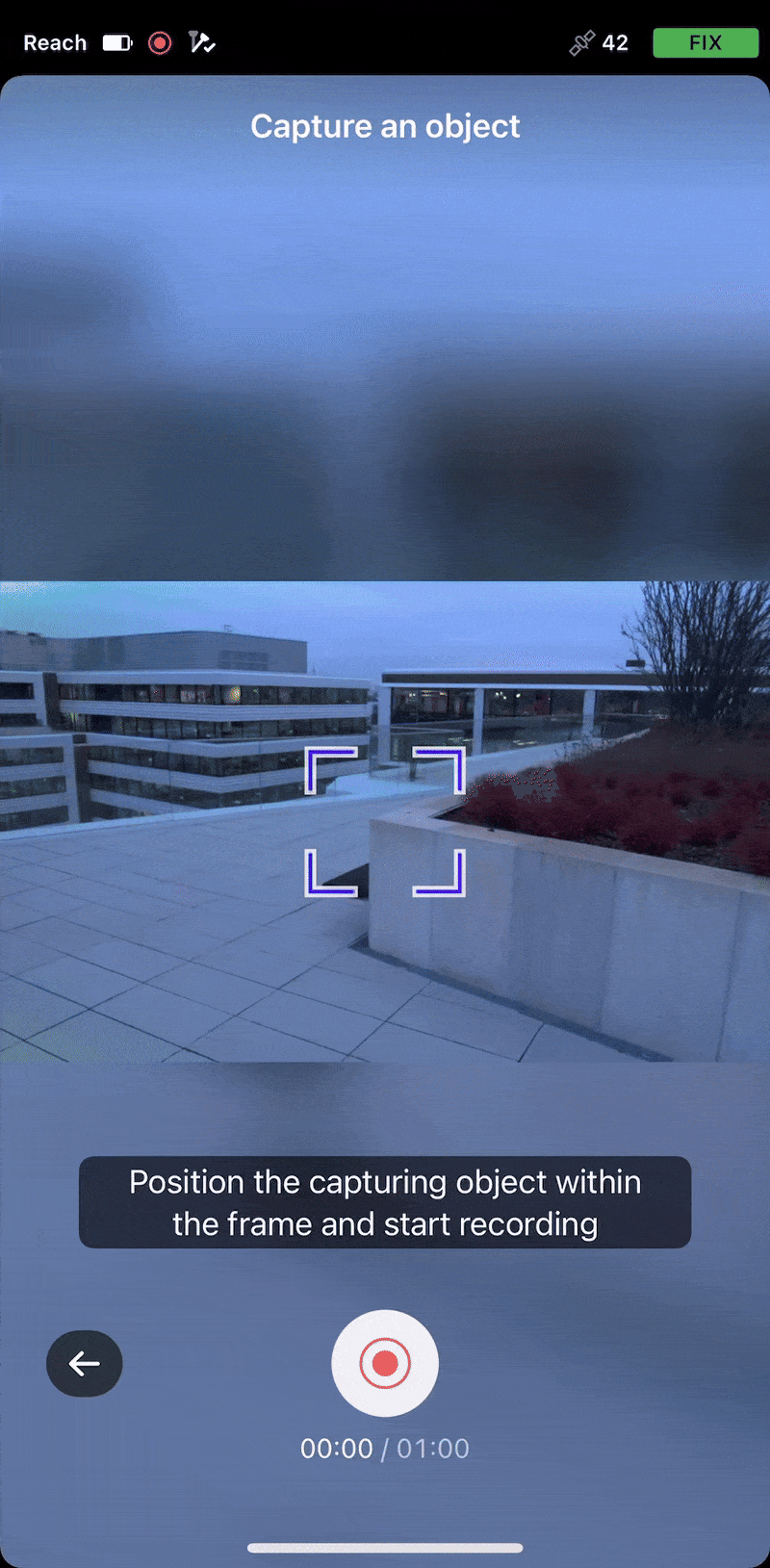 Capture an Object in Emlid Flow