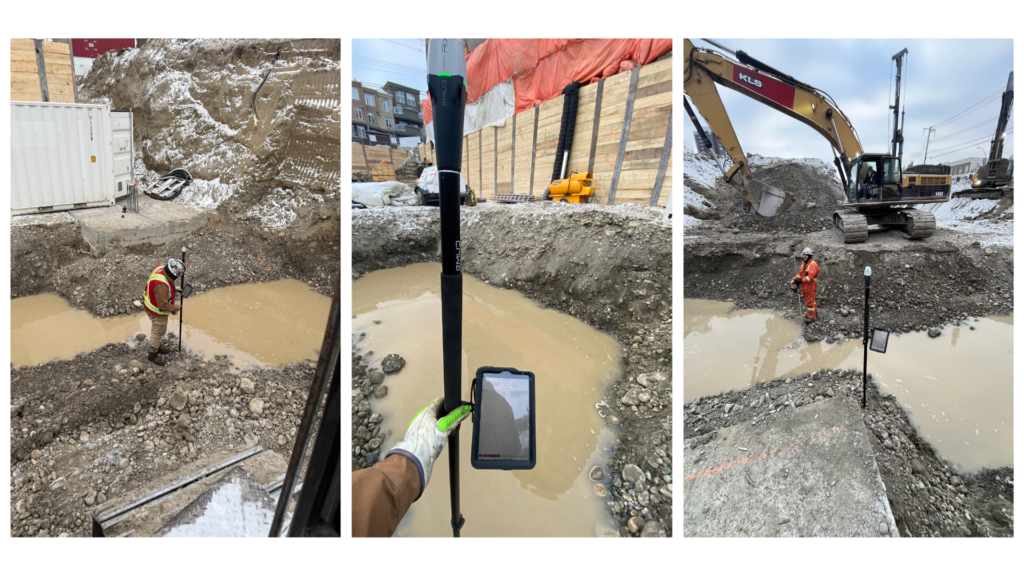 Image of construction workers with Emlid devices