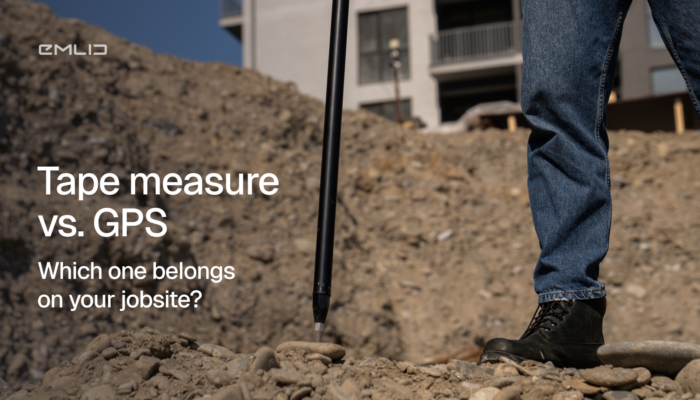 Tape measure vs. GPS in construction: when to upgrade your layout workflow?