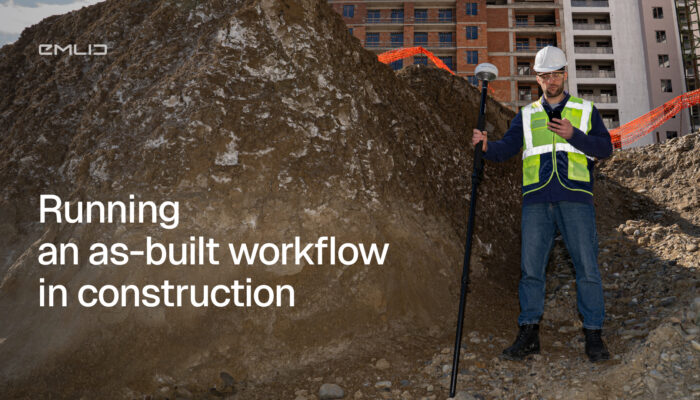 As-built surveys: a field-to-office workflow with Emlid Reach receivers