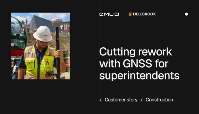 How Dellbrook cut rework on the job site with GNSS for superintendents